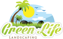Green life landscaping logo Green life landscaping logo